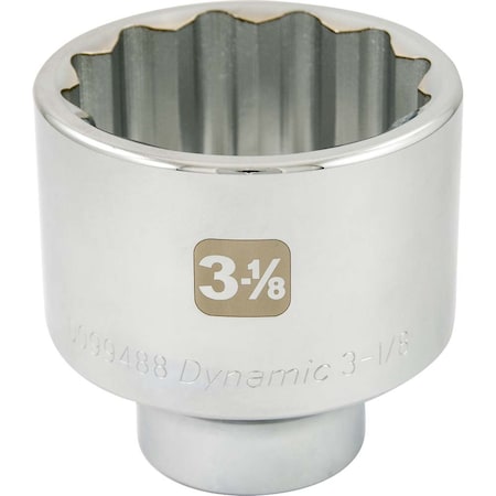Dynamic 1" Drive, 3-1/8" SAE Socket, 6 Points D099488